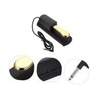 HAMPPLIES Pédale de Sustain pour Piano Électronique Durable et Antidérapante Pédale Portable Compatible avec Clavier Midi Effet Sonore Continu Amélioré pour Claviéristes