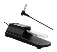 HAMPPLIES Pédale Sustain Piano Électronique Antidérapante avec Amortisseur à Quatre Points Accessoire pour Claviers et Pianos Numériques Noir