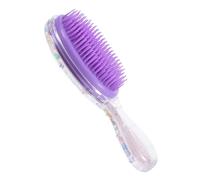 HAMPPLIES Peigne à Cheveux Pour Garçon Et Filles Oval Transparent Brosse Massage Anti-nœuds Pour Fille Bébé Soins Du Cuir Chevelu Usage Quotidien Scolaire