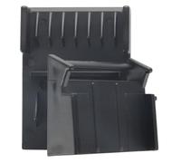 HAMPPLIES Peigne de Guidage pour Tondeuse à Cheveux en ABS Solide Accessoire de Coupe Professionnel Compatible Lames Réglables Guide de Protection Léger pour Coiffage et Élimination des