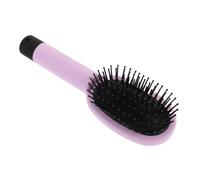 HAMPPLIES Peigne Démêlant Portable Multifonction Plastique Rose Pêche Compact Rangement Secret Pour Cheveux Bouclés Et Usage Voyage