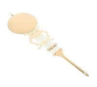 HAMPPLIES Pendule de Remplacement pour Horloge Murale Balancier Mécanique Aluminium Accessoire DIY pour Réparation et Ajustement