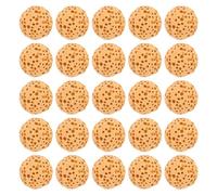 HAMPPLIES Perles de Lave Volcanique Rondes 39 Pcs 8 MM Jaunes sans Trou Diffuseur D’Huiles Essentielles pour Voiture Maison et Bureau Pierres Naturelles D’Aromathérapie Longue Durée