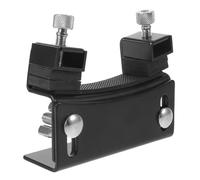 HAMPPLIES Pied de Grosse Caisse en Métal Noir Hauteur Réglable et Base Stable, Montage Rapide pour Performances et Concerts