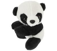 HAMPPLIES Pince à Mémo Panda en Peluche Douce, Clip Animal Décoratif 1 Pièce, Porte-Notes Original pour Maison, Bureau et Décoration Intérieure, Accessoire Mignon et Fonctionnel