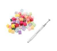 HAMPPLIES Pince à Ongles Métal Avec Mini Blocs Éponges Remplaçables Fournitures Outils Pour Nail Art Pochoirs Et Pinceaux Pour Salons De Manucure