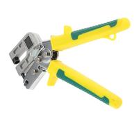 HAMPPLIES Pince à Sertir Acier pour Profilés Métalliques Pince à Main Unique Antirouille pour Fixation Rails Outil de Serrage et Robuste