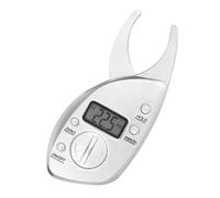 HAMPPLIES Pince Mesure Graisse Corporelle Numérique LCD Précise Portable pour Pli et Contrôle Outil Mesure Corps Compact