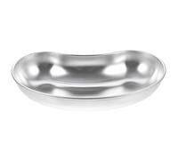 HAMPPLIES Plateau Acier Inoxydable Forme de Rein Plateau de Laboratoire Pratique pour Instruments et Soins Facile à Nettoyer Utilisation Polyvalente
