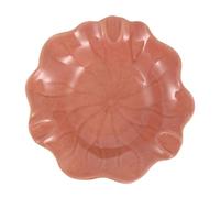 HAMPPLIES Plateau Céramique pour Huiles Essentielles Bol de Rangement Support Compact et Sûr pour Salon de Beauté Spa Maison et Salle de Bain Couleur Rouge