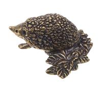 HAMPPLIES Poignée de Porte en Laiton Vieilli Forme Hérisson Poignée de Meuble Vintage Rustique pour Armoire et Tiroir Bouton Décoratif Garçon et Filles Solide et Originale Fixation Simple