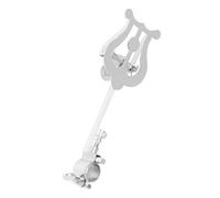 HAMPPLIES Porte-partitions Lyre pour Piccolo avec Pince Réglable Support Portable pour Musique de Marche Pupitre Pratique pour Flûtistes