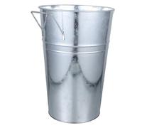 HAMPPLIES Pot De Fleurs Vintage Fer avec Poignées Seau Décoratif Fer pour Fleurs Séchées pour Intérieur Et Extérieur Style Rustique Et