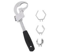 HAMPPLIES Réglable Multifonction pour Plomberie Clé de Robinet Compacte pour Salle de Bain et Cuisine Outil Robuste pour Démontage et des Éviers