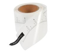 HAMPPLIES Règle à Sourcils Jetable Autocollante Échelle De Mesure Pour Sourcils Accessoire De Maquillage Blanc Mesureur Auxiliaire