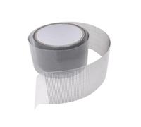 HAMPPLIES Ruban Adhésif Réparation Moustiquaire Fenêtre Auto Adhésif Gris Patch Maille Respirant pour Réparation Écran Fenêtres Portes et Tentes Facile à Découper