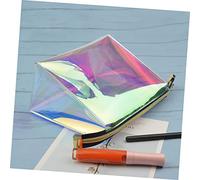 HAMPPLIES Sac Cosmétique Transparent Portable Organiseur de Voyage Multifonction Étanche Trousse de Toilette pour Usage