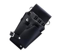 HAMPPLIES Sac de Ceinture Coiffeur Professionnel Pochette Détachable pour Ciseaux et Outils de Coupe Sac de Rangement Multifonctionnel pour Coiffeurs et Stylistes Noir
