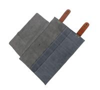 HAMPPLIES Sac de Coiffure Compartiments Cuir Résistant Pochette Roulante pour Ciseaux et Peignes Organiseur Professionnel pour Barbier et Salon de Beauté