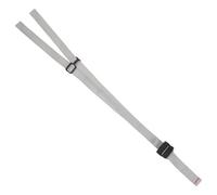 HAMPPLIES Sangle de Poussette Réglable Grise avec Boucle à Ressort Ceinture de Harnais pour Poussette et Chaise Haute Ajusteur de Position D’Inclinaison Sécurisée pour Sorties et Voyages