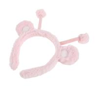 HAMPPLIES Serrage-tête à Antennes Abeille pour Femmes en Tissu Doux, Portable et Rose, Accessoire Mignon pour Séances Photo et Fêtes Animées