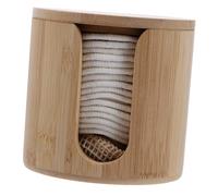 HAMPPLIES Set de Démaquillants Réutilisables Fibre de Naturel Éponge Nettoyante Visage Douce et Écologique avec Pochette de Rangement Coton Accessoire pour Soin Quotidien