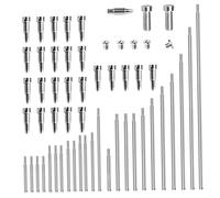 HAMPPLIES Set de Réparation Saxophone Soprano avec Axes Filetés Vis de Remplacement et Clous Coniques Kit Accessoires pour Entretien et Maintenance Du Saxophone Alto