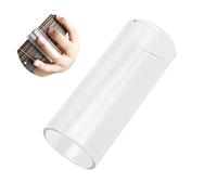 HAMPPLIES Slide de Guitare Verre Moyen Bottleneck Glissière Professionnelle pour Accentuer Accessoire Peau Amical et pour Guitaristes