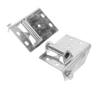 HAMPPLIES Support de pour Porte de Garage Fer Charnière Résistante Compatible Portes Résidentielles Installation Facile pour Remplacement