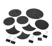 HAMPPLIES Tapis de Batterie Bruit Ajustables pour Batterie Amortisseurs Durables pour Pratique Silencieuse et Performances