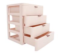 HAMPPLIES tiroirs de maquillage pour vanité organisateur de fournitures de bureau tiroirs de maquillage de comptoir de la classe Organisateur de Vanity Desk Pink