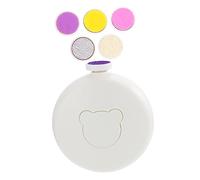 HAMPPLIES Tondeuse Électrique Pour Ongles Garçon Et Filles Sûre Accessoire Polissage Ongles Outil Pédicure Bébé Blanc Soin Délicat -né Kit Baby-friendly
