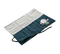 HAMPPLIES Trousse à Outils de Jardinage en Coton Solide, Sacoche Multifonction pour Ikébana et Art Floral, Pochette de Rangement Résistante à L’Usure pour Ciseaux et Style Aléatoire
