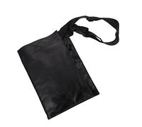 HAMPPLIES Trousse à Pinceaux De Maquillage Multifonction Taille Moyenne en PU Noir, Paquet Ceinture pour Professionnels Et Artistes, Rangement Portable pour Outils Cosmétiques, Usage Voyage Et Studio