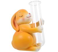 HAMPPLIES Vase Lapin Vases pour Décoration Ornements pour Salon Vase Jardinière Centres De Table Vase pour Fleurs Vase De Propagation Vase Décoratif De Bureau Vase Mignon Vase De Décoration
