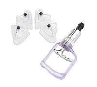 HAMPPLIES Ventouses de Massage Forme de Cœur pour Thérapie par Succion Manuelle Stimulation Circulatoire et Soin Corporel à Domicile