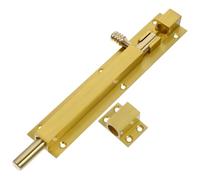 HAMPPLIES Verrou de Sécurité Coulissant Aluminium Loquet Robuste Effraction pour Porte Intérieure Installation Facile Corrosion Adapté Fenêtres et Portes