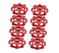 HAMPPLIES Volant Vanne En Fonte Carré Creux 7x7 Mm, Poignée De Remplacement Métallique Pour Vanne à Guillotine, Lot De 8 Pièces, Usage Industriel Et Maintenance Plomberie