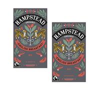 Hampstead Tè Nero Biologico English Breakfast - 40 Bustine (90 Gr) | Tè Nero Biologico Bustine | English Breakfast Tea