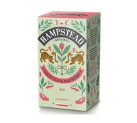 Hampstead Tea Green Tea-Raspberry Infusion Bio 20 Sachets