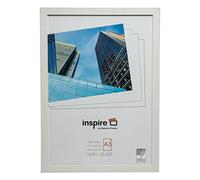 Hampton Frames | Cadre photo A3, blanc, 30x42 cm, plexiglas sans verre, MDF effet bois | Montage mural, fixation facile, ouverture plexi | Pour affiches et photos