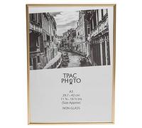 Hampton Frames | Cadre photo A3, 29,7 x 42 cm, Plexiglas sans verre, moulure 9 mm | Fixation murale, portrait ou paysage, protège affiches et certificats