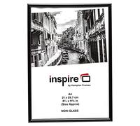 inspire by Hamption Frames 21 x 29.7 cm A4 Cadre de Photo ,Noir