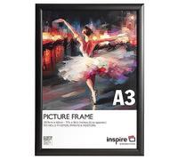 Hampton Frames Blackwood BLW3042BBLKX Cadre photo en pin acrylique (sans verre) Noir A3 30 x 42 cm A3