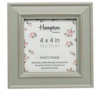 Hampton Frames Paloma PAL301944S - Cadre photo vieilli - Carré - Vert sauge - 10 x 10 cm