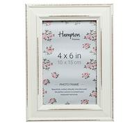 Hampton Frames Paloma PAL301946W - Cadre photo vieilli chic - Blanc - 10 x 15 cm