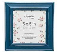 Hampton Frames - Paloma PAL301955T - Cadre photo carré en verre - Bleu sarcelle - 13 x 13 cm