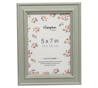 Hampton Frames, Cadre photo Paloma PAL301957S, 13x18 cm, vert sauge, bois 30 mm | Finition vieillie chic, verre, à poser ou accrocher | Décoration élégante maison ou bureau