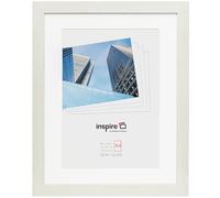 Hampton Frames | Cadre pour poster A4, blanc, 21 x 30 cm, plexiglas | Montage mural portrait ou paysage, clips de fixation | Pour photos, certificats, décoration intérieure