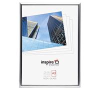 Hampton Frames EASYLOADER Poster Certificat Certificat Photo plexi Argent A3 (30x42cm) EAS3042SVP